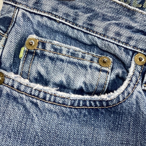 Vintage J.Crew Aged Stonewashed "Boy Jean” - 31S - Picture 3 of 10